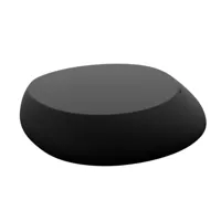 vondom - table d'appoint/table basse stone - noir/mat/lxpxh 87x83x25cm