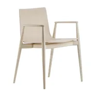 pedrali - chaise avec accoudoirs malmö 395 - frêne /coloré/hxlxp 78x57.5x51.5cm