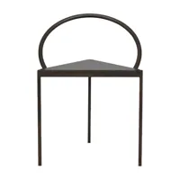 frama - chaise triangolo - noir/lxhxp 48x69,2x40cm