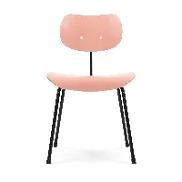 wilde + spieth - chaise structure noir eiermann se 68 - rose/mariné/lxlxh 40x44x79cm/structure noire