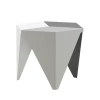 vitra - table d'appoint prismatic - gris clair (tricolore)/lxlxh 41x47,4x37,5cm