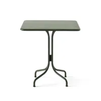 &tradition - table de jardin café thorvald sc97 - bronze vert/revêtu par poudre/lxlxh 70x70x72cm