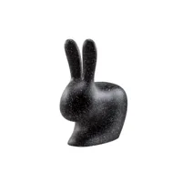 rabbit chair dots black
