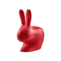 rabbit chair dots red