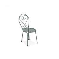 emu - chaise de jardin pigalle sd, avec ou sans accoudoirs. (4 pezzi)