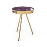 contemporary style - inesh purple coffee table d42, beaucoup de produits à des réductions incroyables