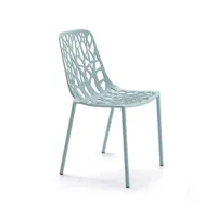 chaise de jardin forest - bleu pastel