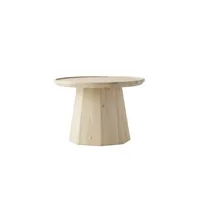 table d'appoint pine  - pin - ø 65 cm