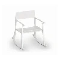 fauteuil à bascule flow  - blanc