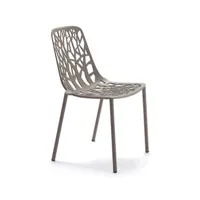 chaise de jardin forest - pearly gold