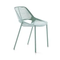 chaise de jardin niwa - bleu pastel