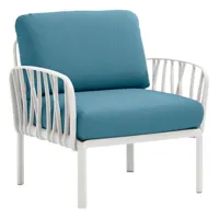fauteuil komodo  - adriatic sunbrella® - bianco