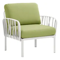 fauteuil komodo  - bianco - avocado sunbrella®