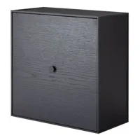 module armoire frame 42 - frêne noir - avec porte