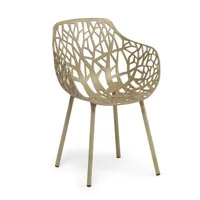 fauteuil de jardin forest - pearly gold