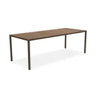 table tense material - 90 x 220 cm - bois
