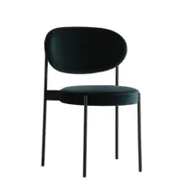 chaise series 430  - noir - harald 982 - vert foncé
