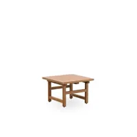 table basse carrée en teck 60x60cm