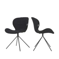 omg - lot de 2 chaises design