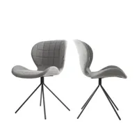 omg - lot de 2 chaises design