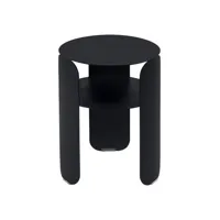 table d'appoint ronde bebop - 47 anthracite