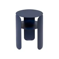 table d'appoint ronde bebop - 92 bleu abysse