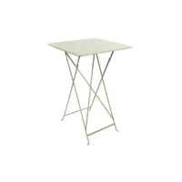 table haute bistro - 65 vert tilleul