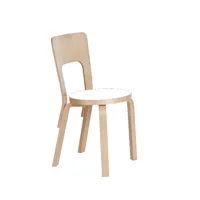 chaise 66 - blanc stratifié