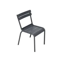 chaise enfant luxembourg - 47 anthracite mat