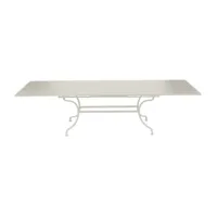 table à rallonges romane - a5 gris argile