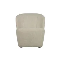 lofty - fauteuil en tissu bouclette