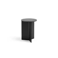 table haute slit - noir