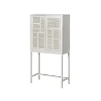 buffet air cabinet  - blanc/gris