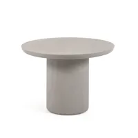 table de jardin ø 110 cm ciment taimi