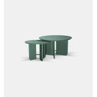 table basse be good - laque jade, set