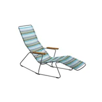 chaise longue click sunrocker - multicolore 2