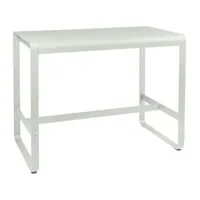 table haute bellevie - a5 gris argile - 140 x 80 cm