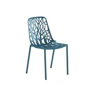 chaise de jardin forest - bleu canard
