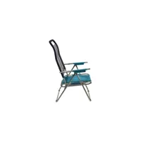 chaise longue spaghetti - bleu multicolore - aluminium