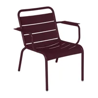 fauteuil lounge luxembourg - b9 cerise noire
