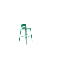 tabouret de bar fromme - vert menthe - hauteur d'assise 75 cm