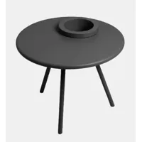 table d'appoint bakkes - anthracite