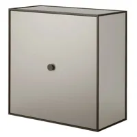 module armoire frame 42 - sand greige - avec porte