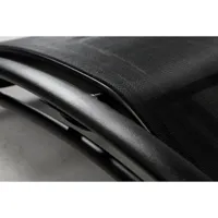 transat noir ajustable et empilable 2 pièces avec pieds acier limea
