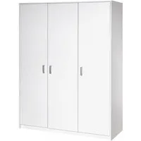 armoire blanche 3 portes - schardt - classic - bois massif - bébé - blanc - contemporain - design