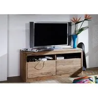 meuble tv - bois massif de palissandre teinté (smoked cherry) - toronto #119
