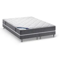 matelas + sommier ressorts 180x200 cm simmons andromède