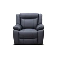 fauteuil relaxation fargo coloris noir