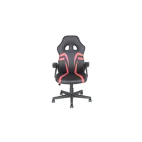 fauteuil de bureau racer coloris noir/rouge