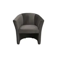 fauteuil fixe mino 2 coloris gris
